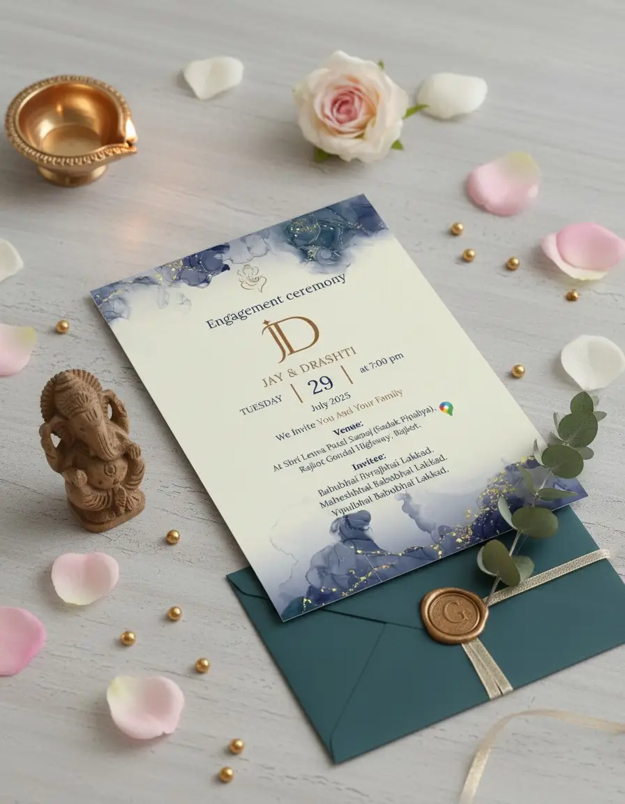 Engagement card